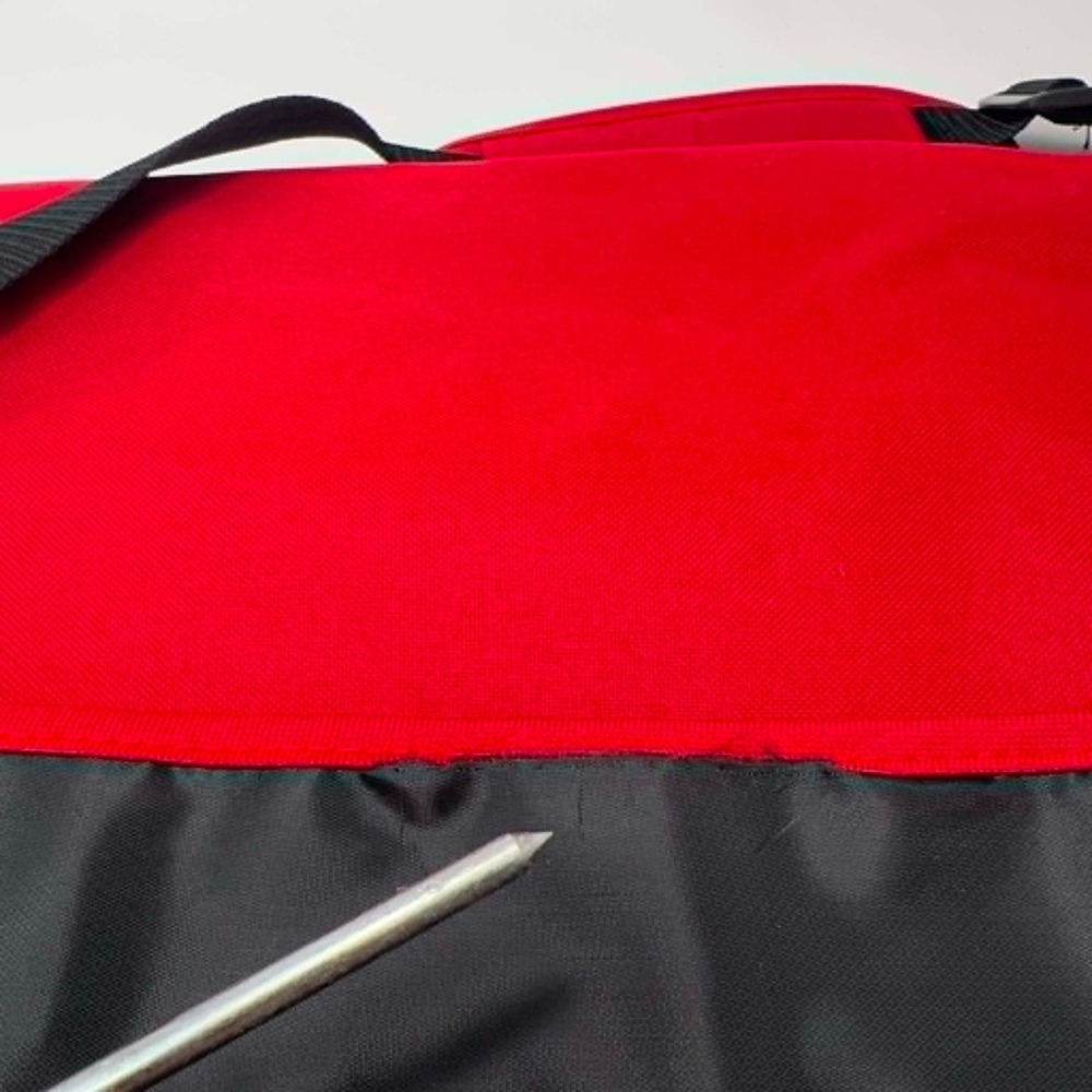 NEW Alabama Crimson Tide Messenger Bag Red Black NCAA Laptop Shoulder Bag Roll - Picture 5 of 8